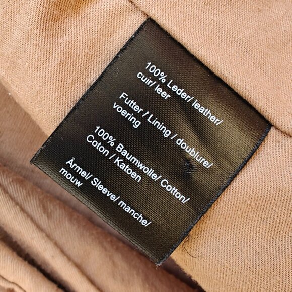 Steve McQueen "Gulf" leather racing jacket "Grand Prix Originals" - NEW - Picture 8 of 9